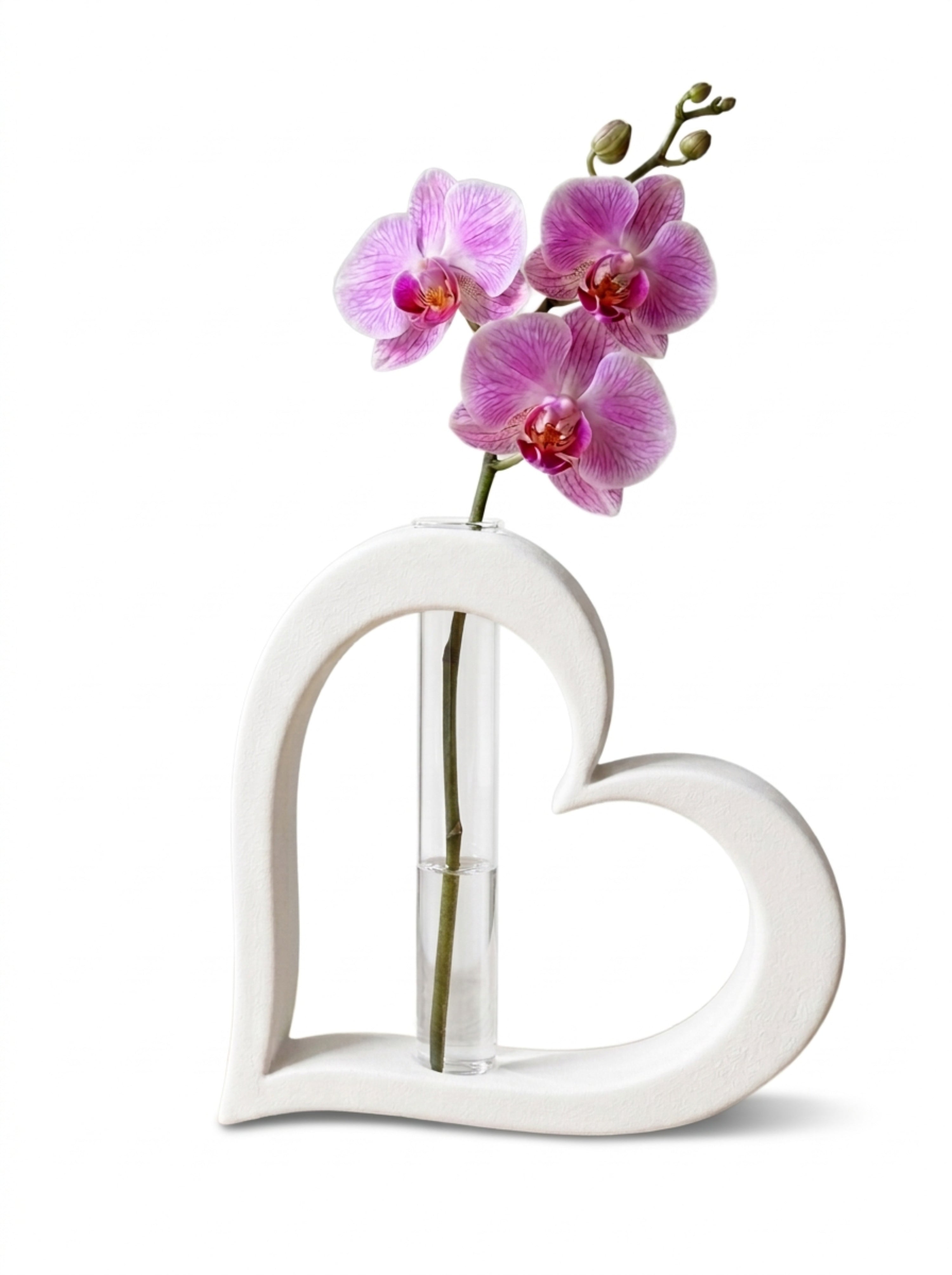 Heart Shape Bud Vase