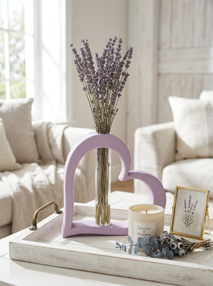 Heart Shape Bud Vase